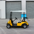 Yellow Color 2 Seater Golf Cart